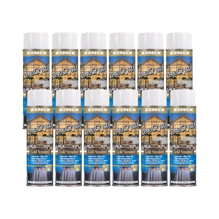 Zenex ZenaCrystal Glass Cleaner - Non Ammoniated Streakproof net 19 oz., 12PK 495215